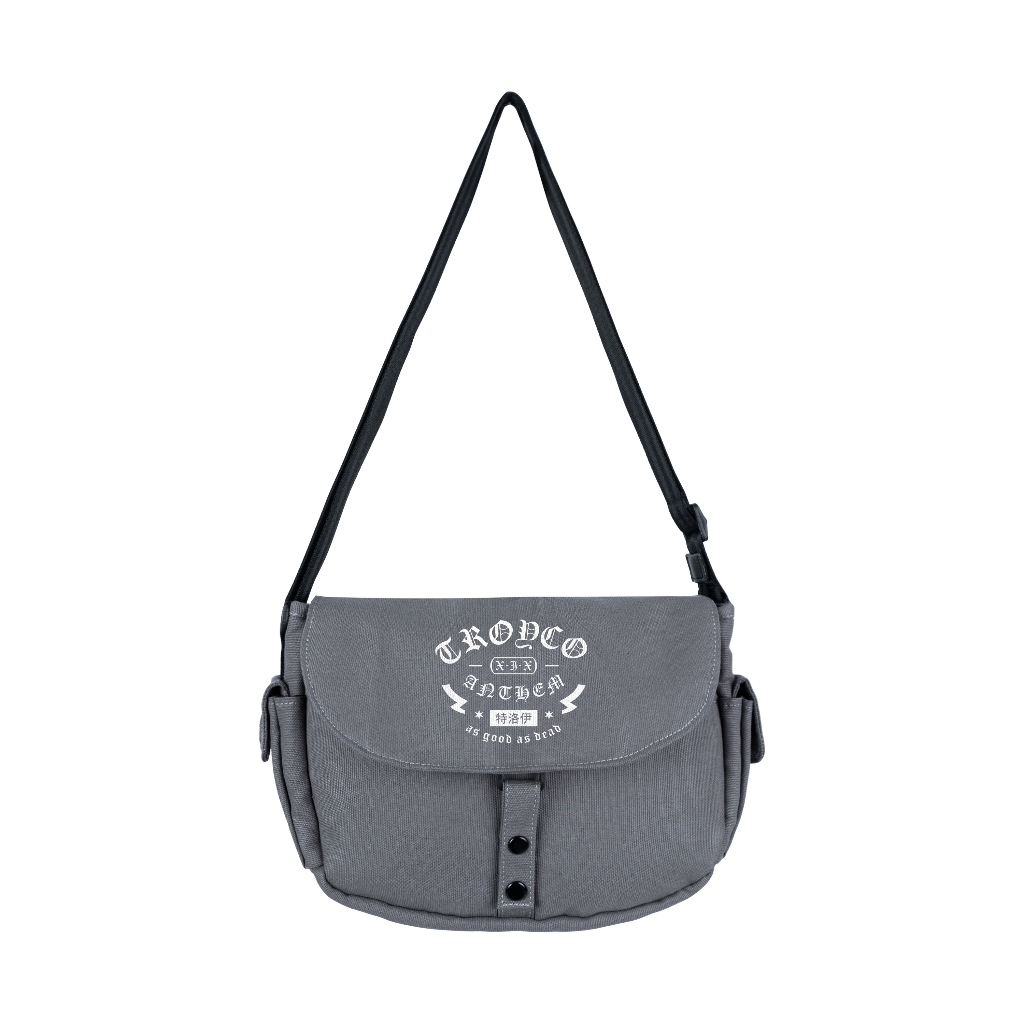 Troy Company Sling Bag Messenger Bag Anthem - Tas Selempang Grey SBD 3499