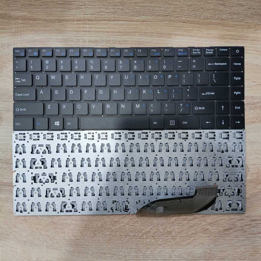Keyboard Laptop Axioo Mybook 14E CG14D01 SlimBook 14A Non Backlight (HITAM)