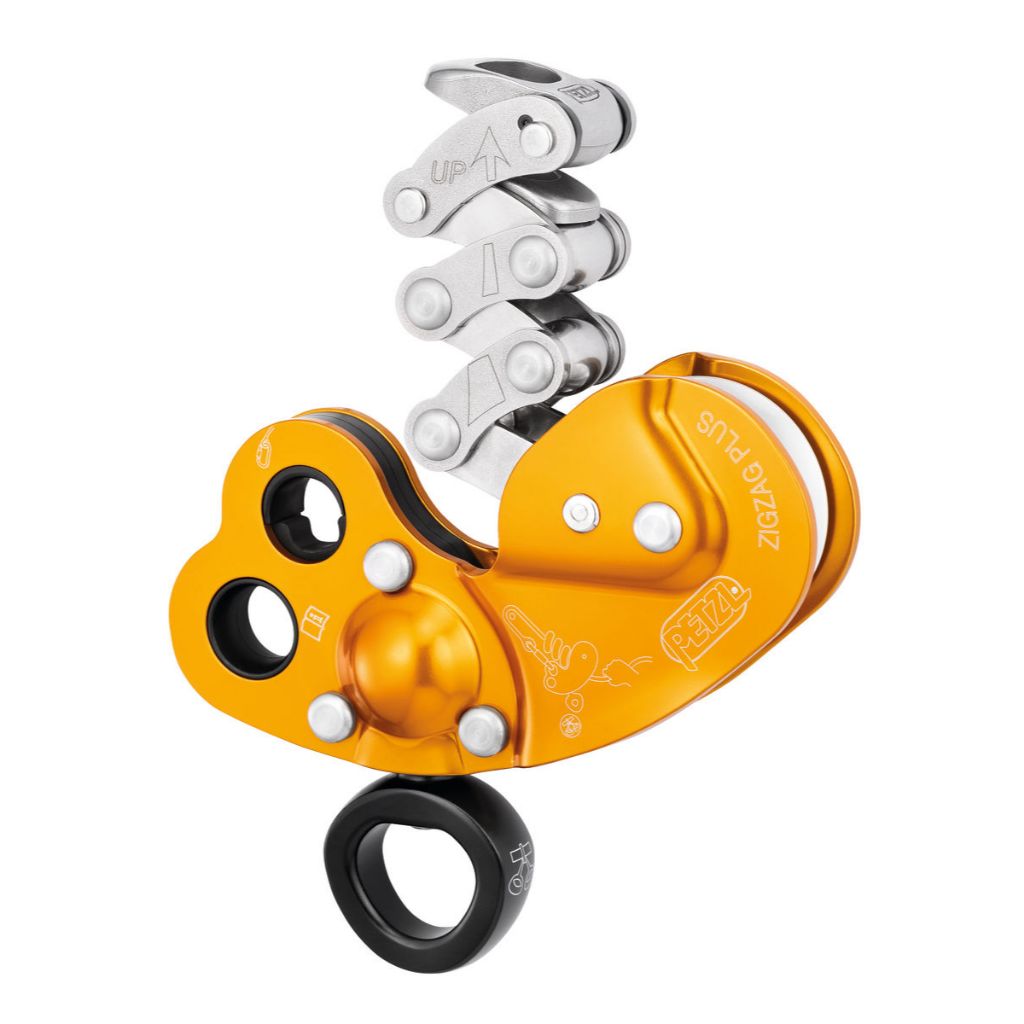 Petzl, Zigzag Plus - Mechanical Prusik with high-efficiency swivel, for tree care