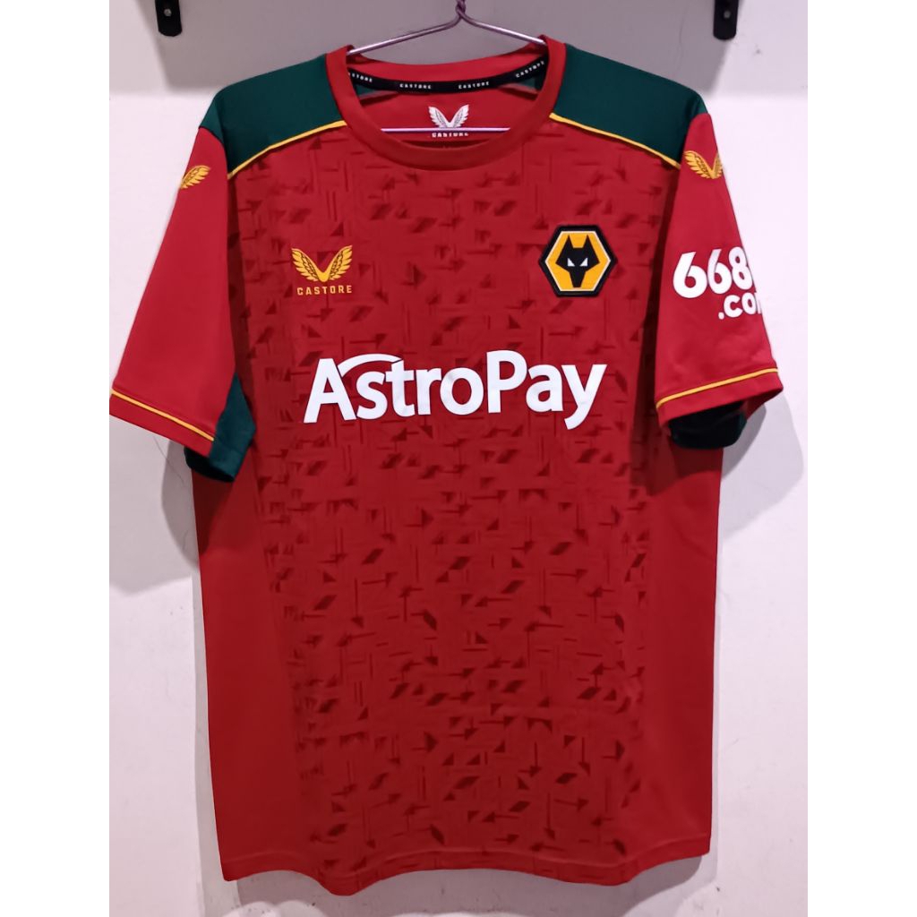 JERSEY WOLVERHAMPTON WANDERERS AWAY 2023-24 SIZE L
