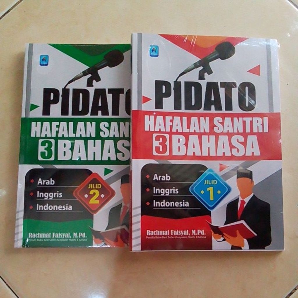 Buku PIDATO HAFALAN SANTRI 3 BAHASA