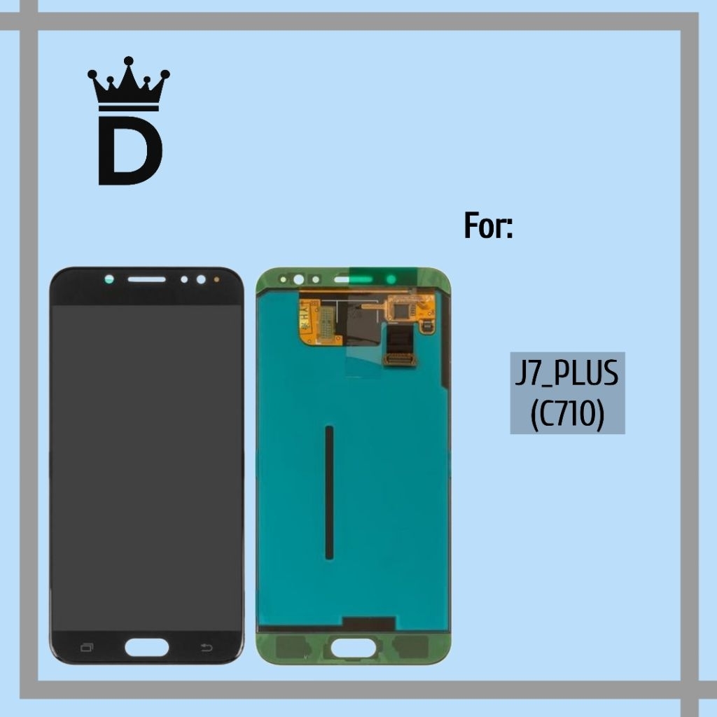 LCD TOUCHSCREEN OLED SAMSUNG J7 PLUS FULLSET