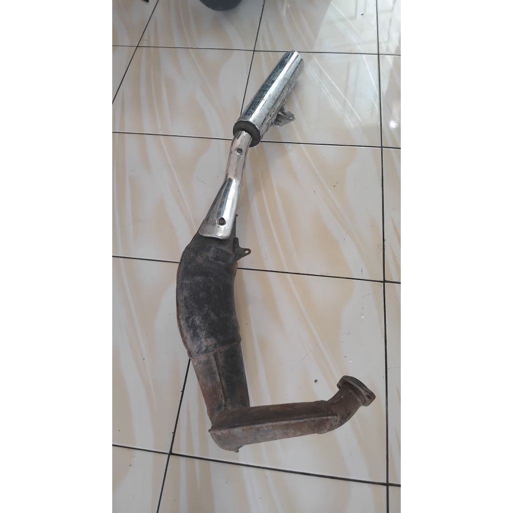 knalpot ninja r 150 Ninja 2tak bahan bobok