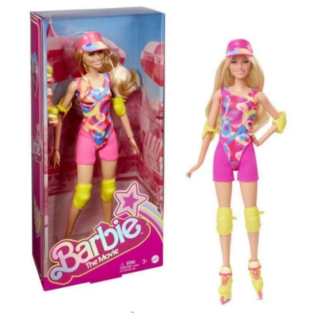 Barbie The Movie Margot Robbie Inline Skating