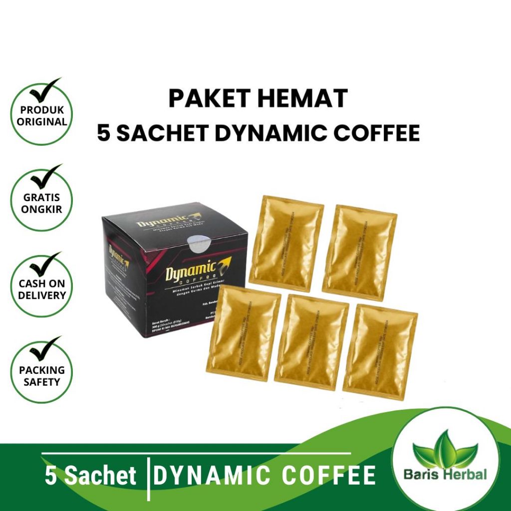 Dynamic Coffee Paket Hemat | Minuman Serbuk Kopi Dinamic Original