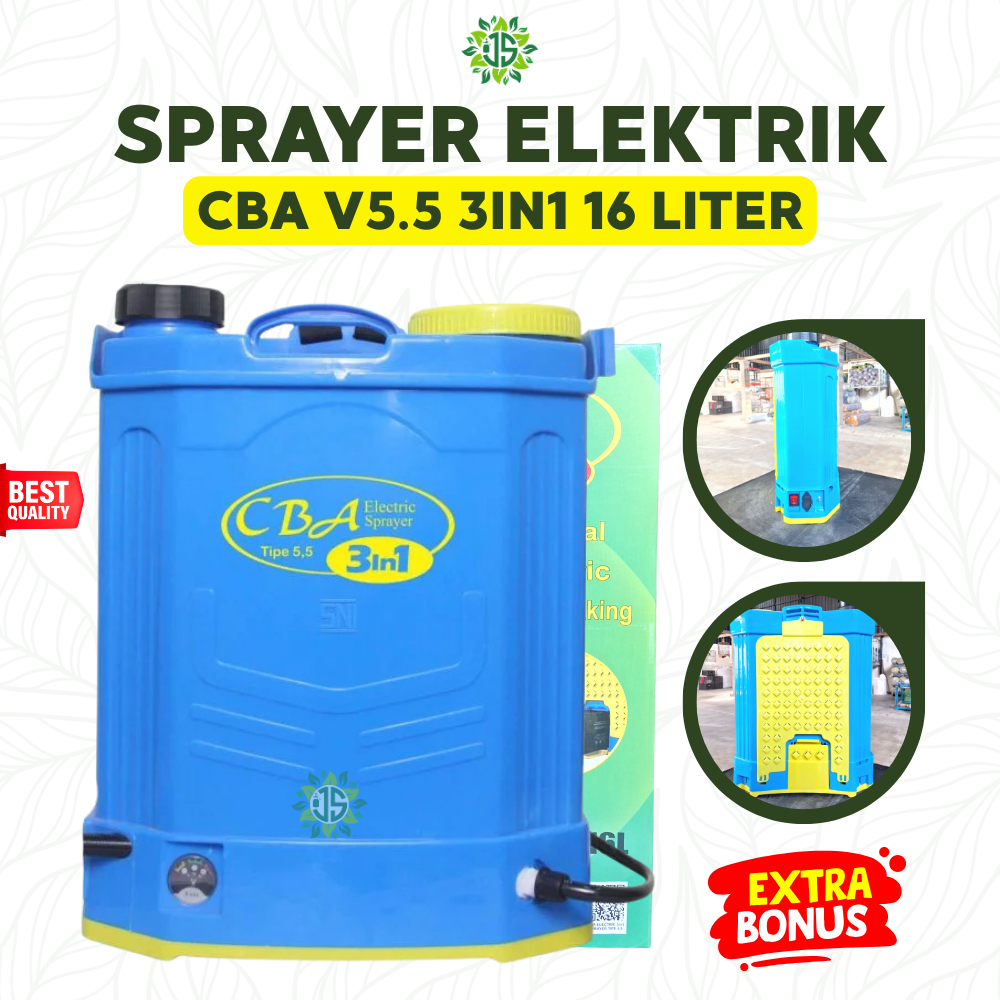 Sprayer CBA Type 5.5 Manual+Elektrik 3in1 | Tangki Semprot Gendong