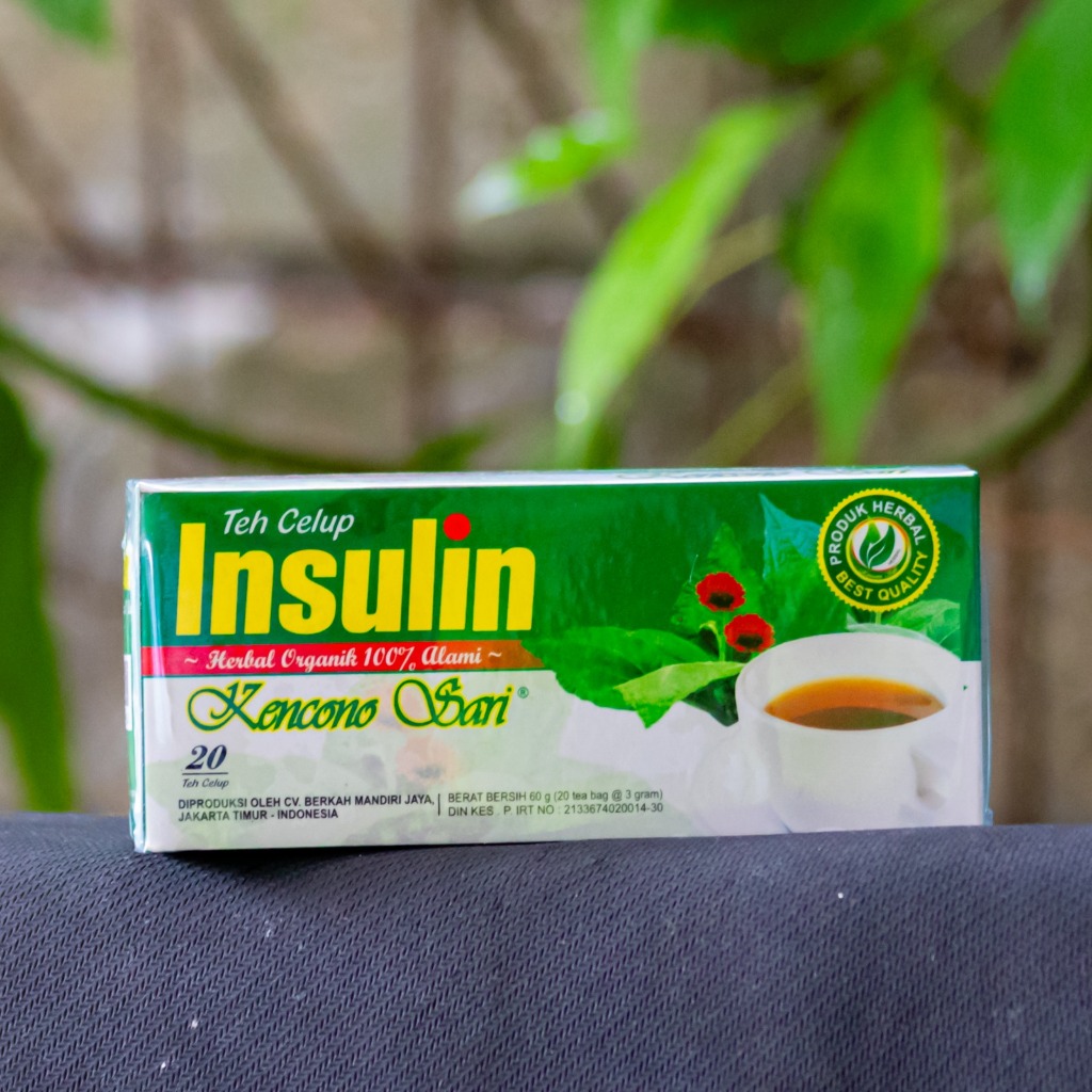 Teh Celup Insulin Kencono Sari Teh Obat Herbal Diabetes Asli Original