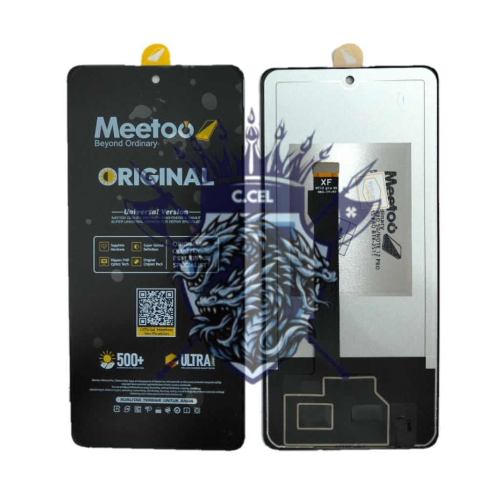 C CELL LCD REDMI NOTE 12 PRO (5G) / NOTE 12 PRO+ (5G) / POCO X5 PRO ( 5G) LCD TOUCHSCREEN