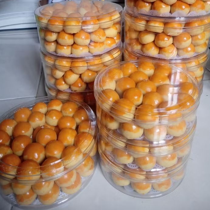 KUE NASTAR TOPLES 500 GRAM KUE LEBARAN KUE NASTAR ISI NANAS