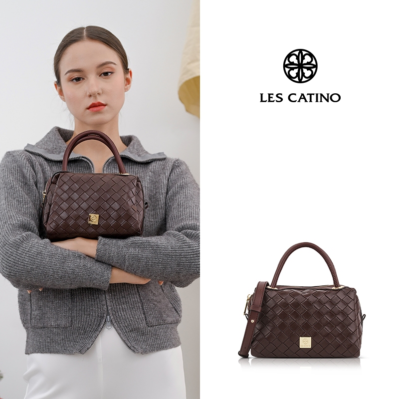 Tas Wanita Les Catino Lcn-Norah Braided Satchel