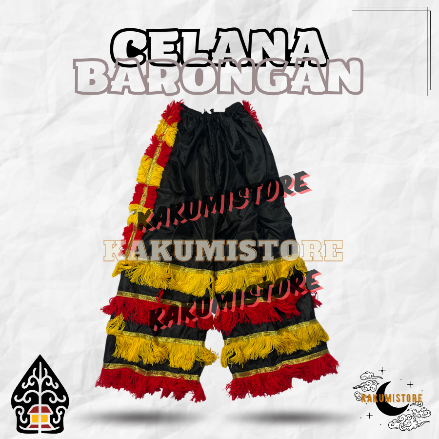 Celana Barongan Anak Pentas Kesenian Celana Anak TK SD