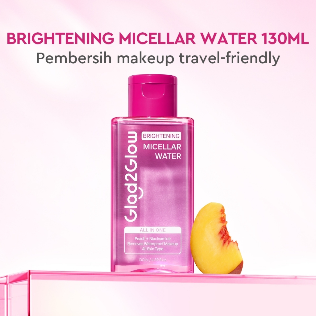 Micellar Water G2G Glad2glow | G2G Micellar Water Cherry Blossom 300 ml | Micellar Water 130 ml | G2