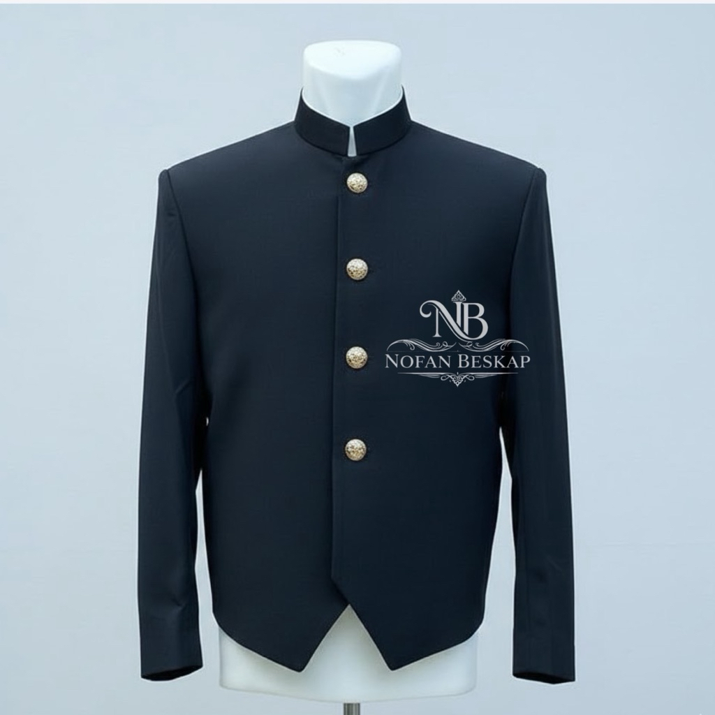 Beskap Atela Solo Polos | Beskap Jogja Polos