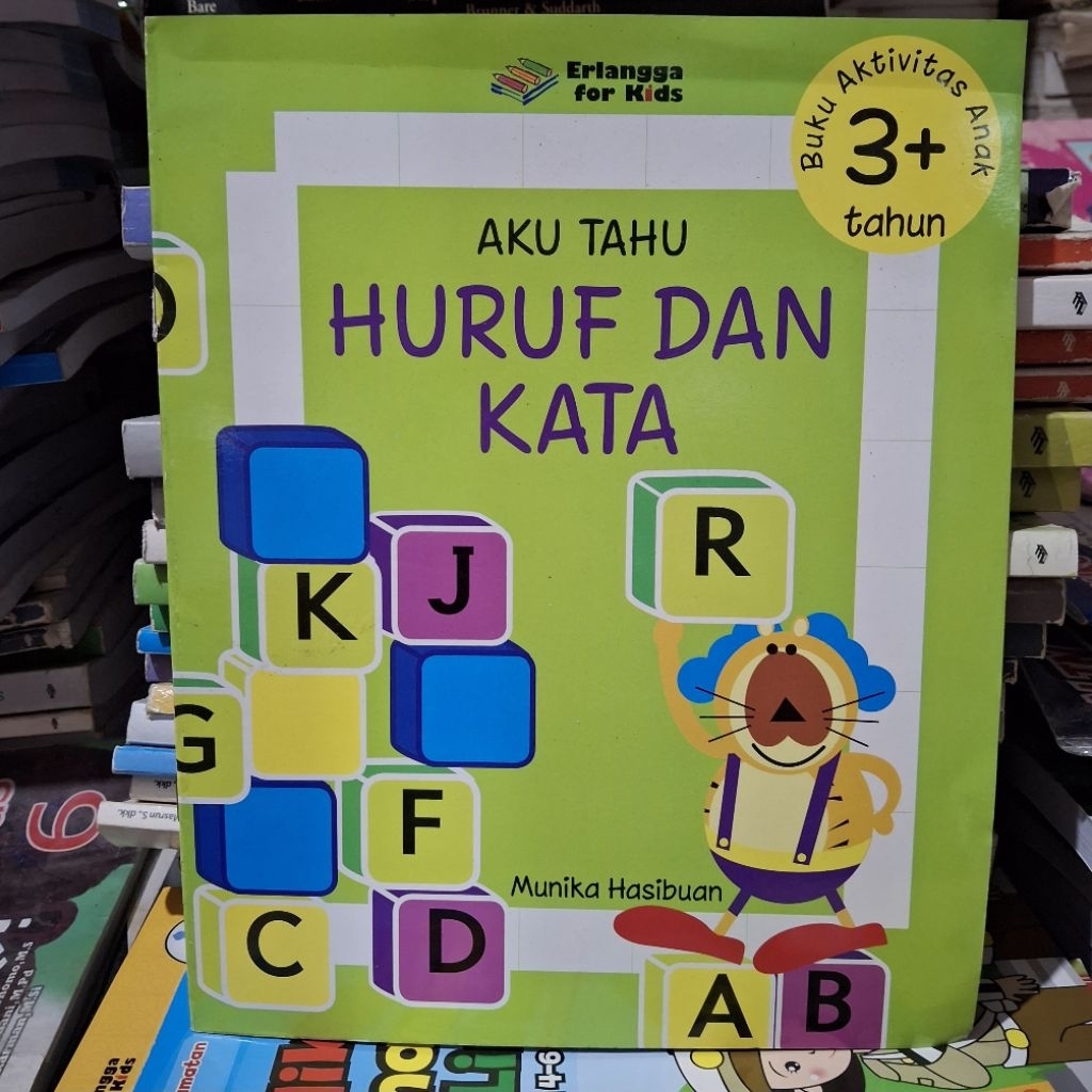 ERLANGGA FOR KIDS. BUKU AKTIVITAS ANAK USIA 3÷TAHUN
