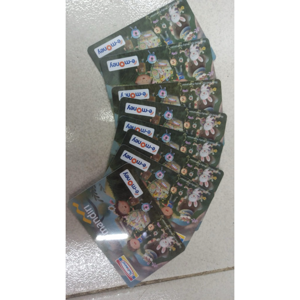 ORIGINAL E-toll Flazz BCA, E-Money Mandiri || E-toll Flazz BCA, E-Money Mandiri Original