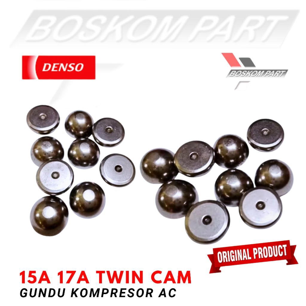 Gundu Kompresor Ac 15A 17A Twin Cam Gundu Metal Kompresor 15A 17A TC Original Denso