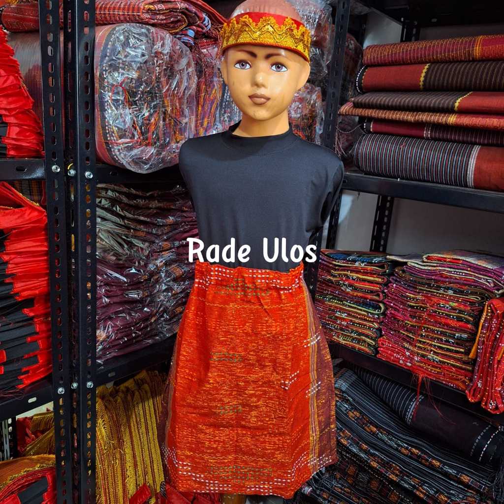 PAKETAN SORTALI BIASA DAN ROK - ANAK PEREMPUAN - KOSTUM MENARI - ADAT BATAK