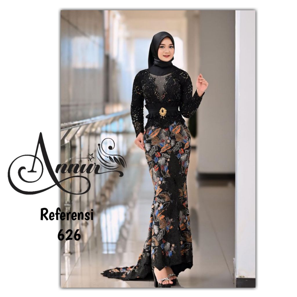 3403 Rok duyung ekor renda rok batik renda mermaid batik skirt