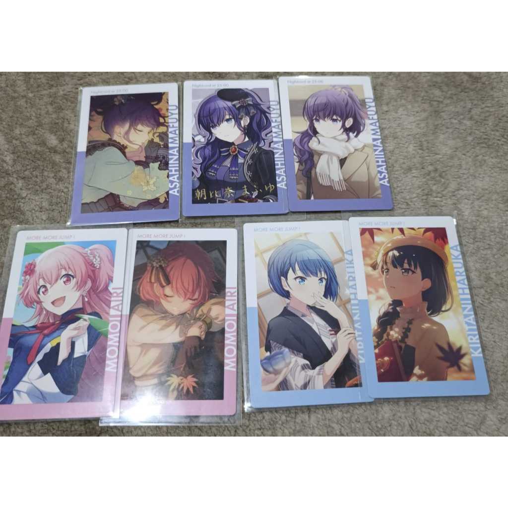 [BUNDLE] Vocaloid Project Sekai Proseka epick foil Asahina Mafuyu BD2 birthday