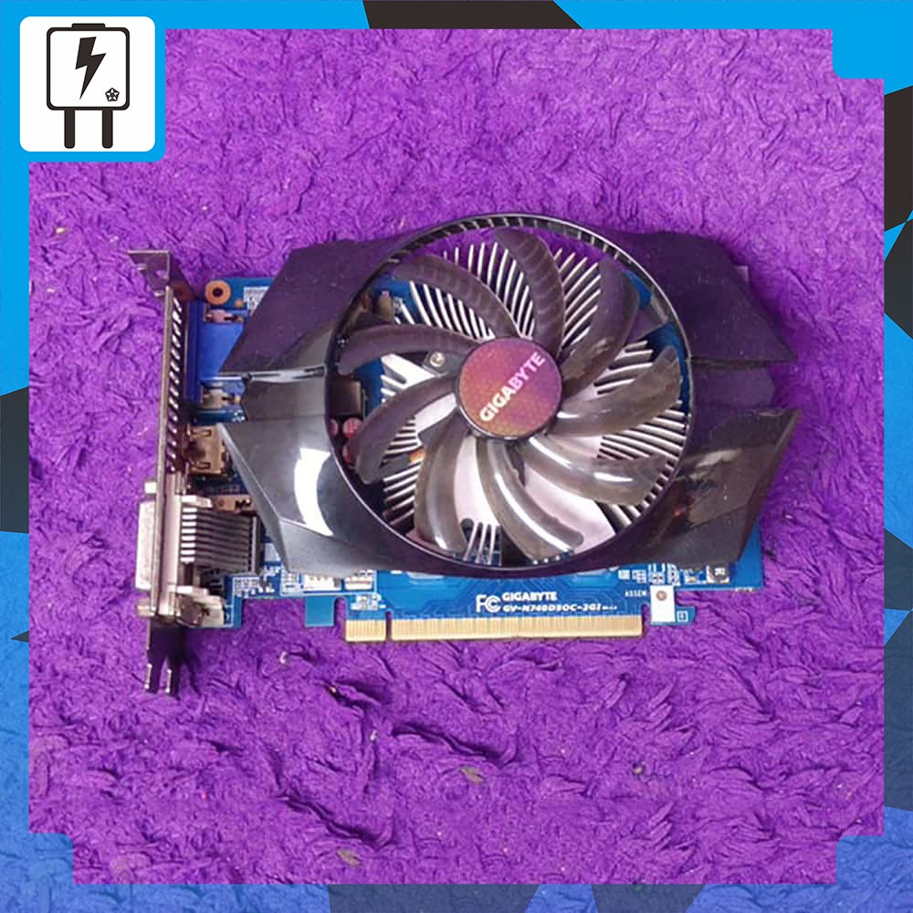 VGA Gigabyte GT 740 OC 2GB GDDR5 GT740 Lancar GTA V PES2017