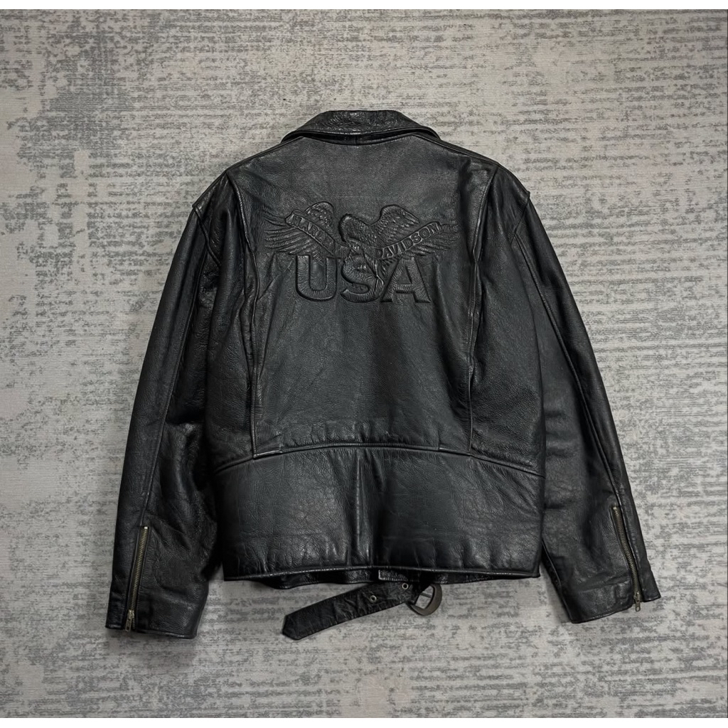 Bikers leather jacket Harley Davidson