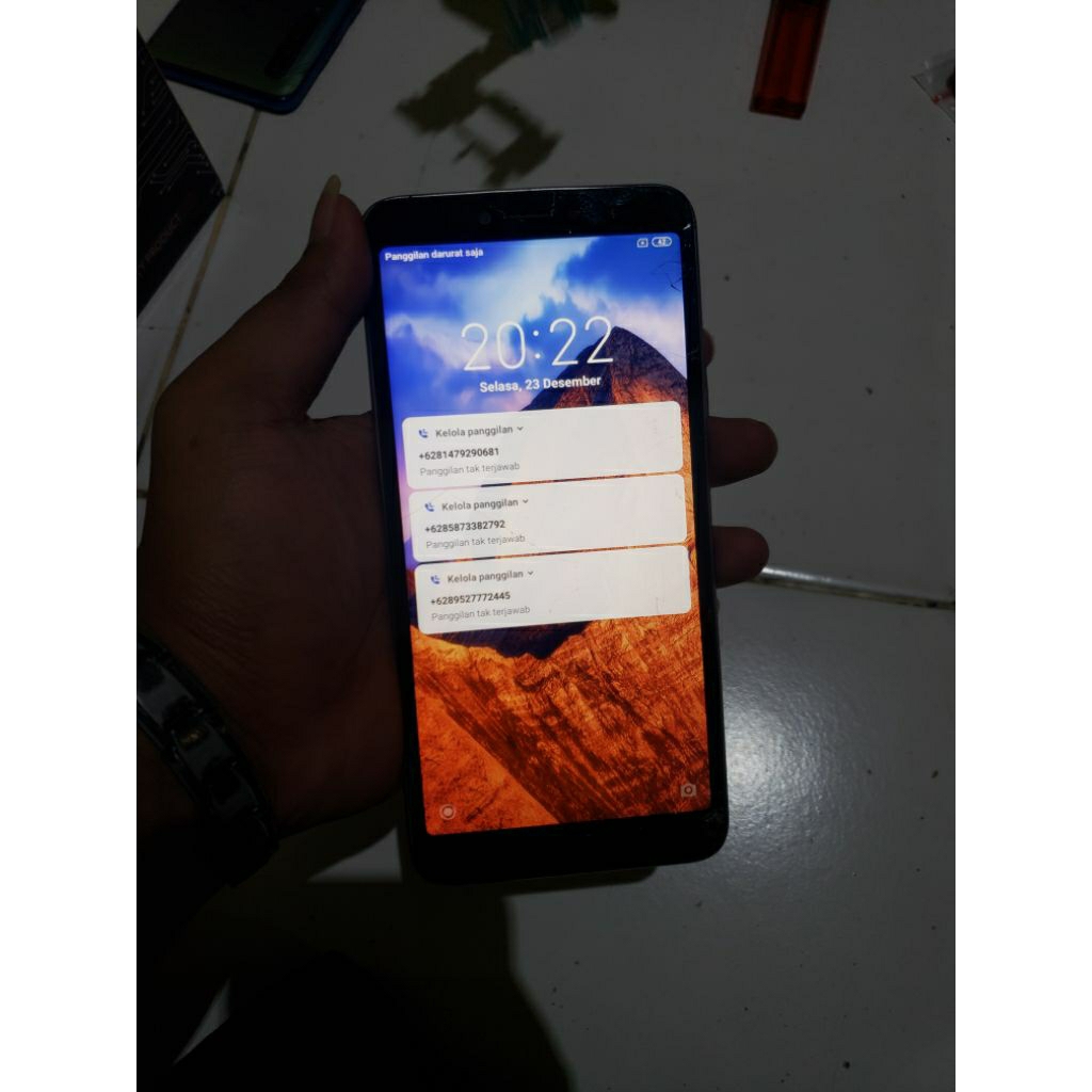 Redmi S2 Mesin Normal, LCD Minus