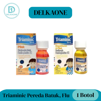 Triaminic Pilek Sirup | Triaminic Pilek & Ekspektoran Sirup Pereda Batuk, Flu,dan Hidung Tersumbat
