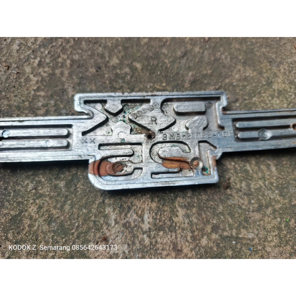 Emblem Tepong aki Yamaha RX125 ori