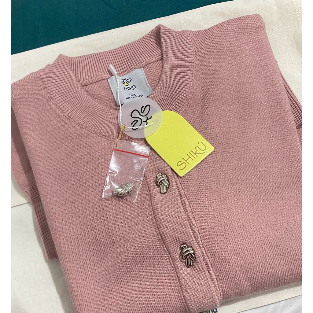 SHIKU Ophelle Cardigan Viscose Knit