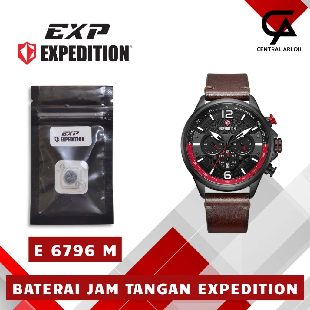 Baterai Jam Tangan Expedition E 6796 M Original