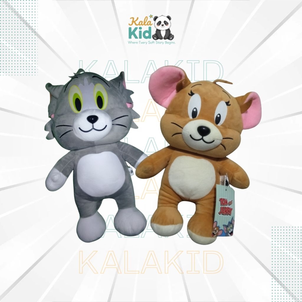 TIMEZONE BONEKA TOM & JERRY ORIGINAL