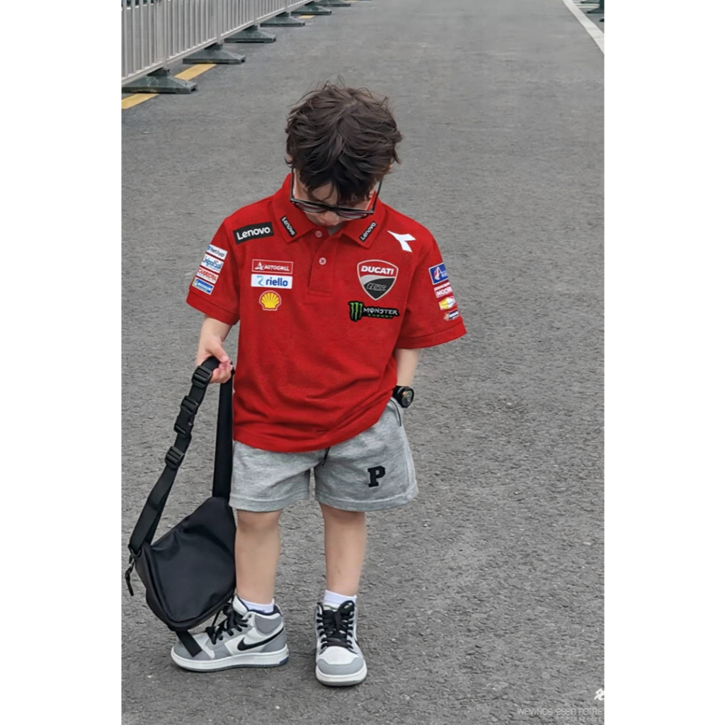 kaos polo anak ducati lenovo