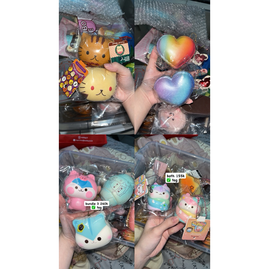 (BACA DESC) BUNDLE SQUISHY SALE