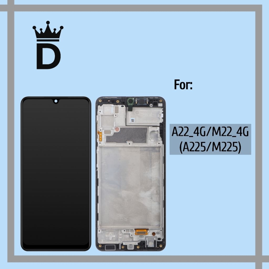LCD TOUCHSCREEN OLED FINGER ON SAMSUNG A22 4G/M22 4G