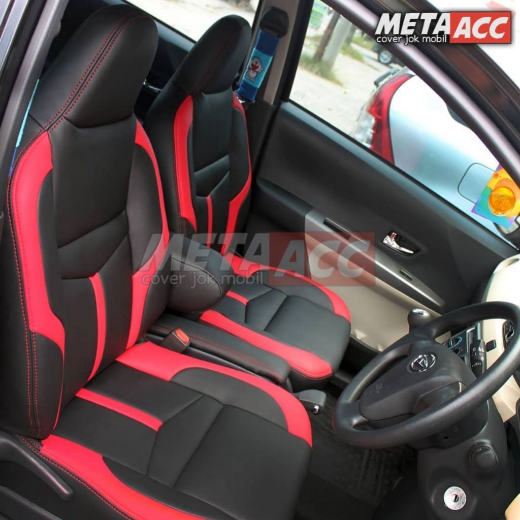 Sarung Jok Mobil Agya Ayla Full Set 2 Baris Jok
