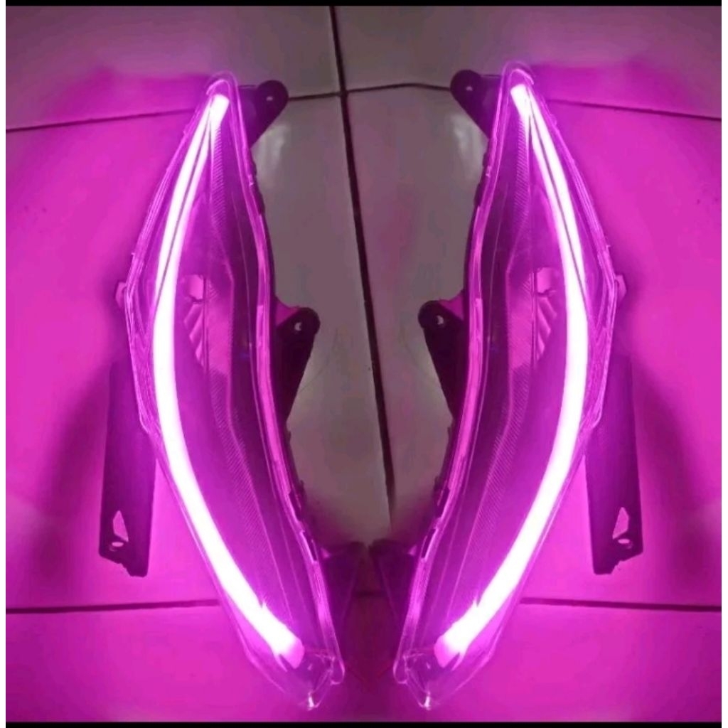 lampu sein beat new street 2016-2019 fullset alis running 2 mode DRL