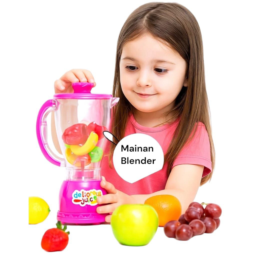 1180 Mainan Edukasi Blender Juicer Anak Anak / Mainan Lucu / Mainan Baru / Mainan Mini Juicer Dapat Berputar Dan Diisi Air