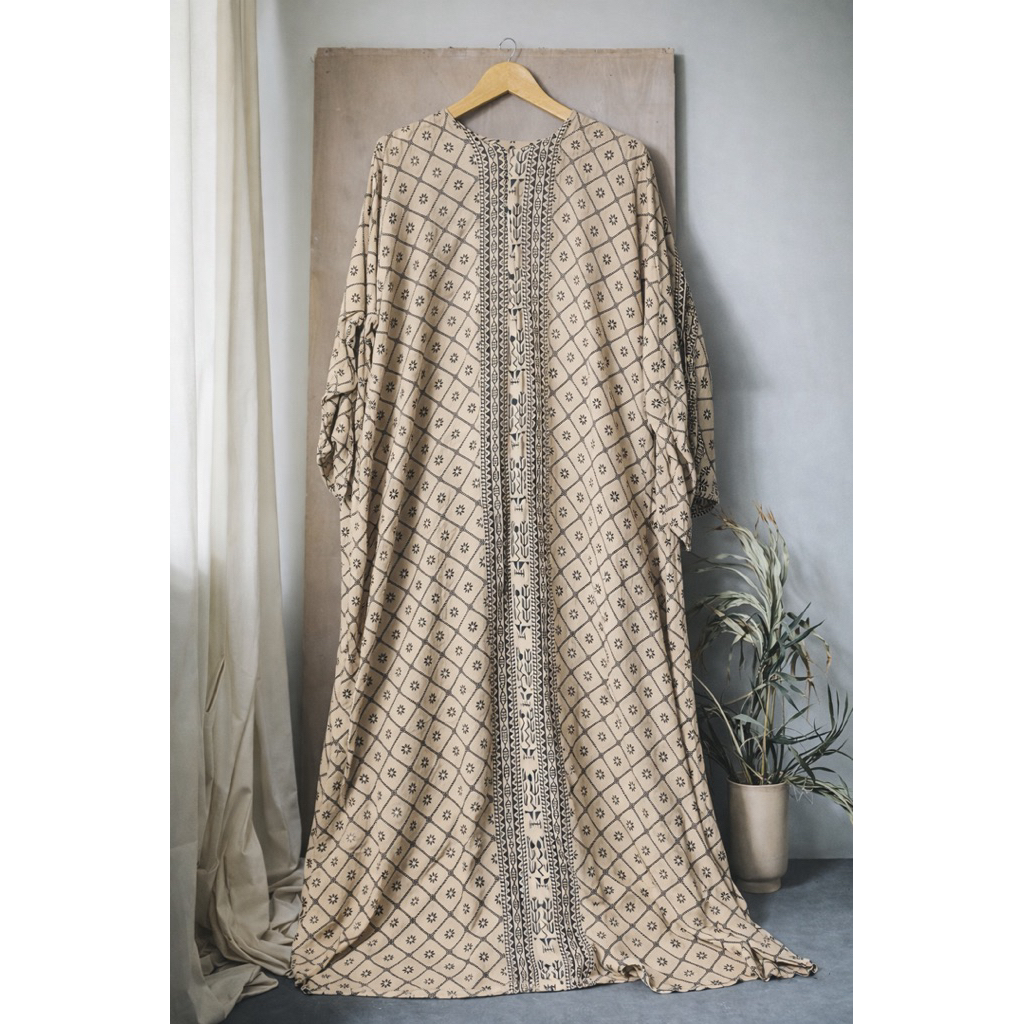 Dress Gamis Merona Ld 130 cm Panjang 135 Rayon Premiumm