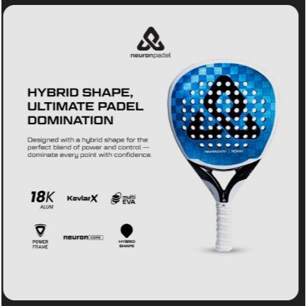 Neuron Padel Racket [RONIN V1 2026/Ronin V1 Sakura Edition]