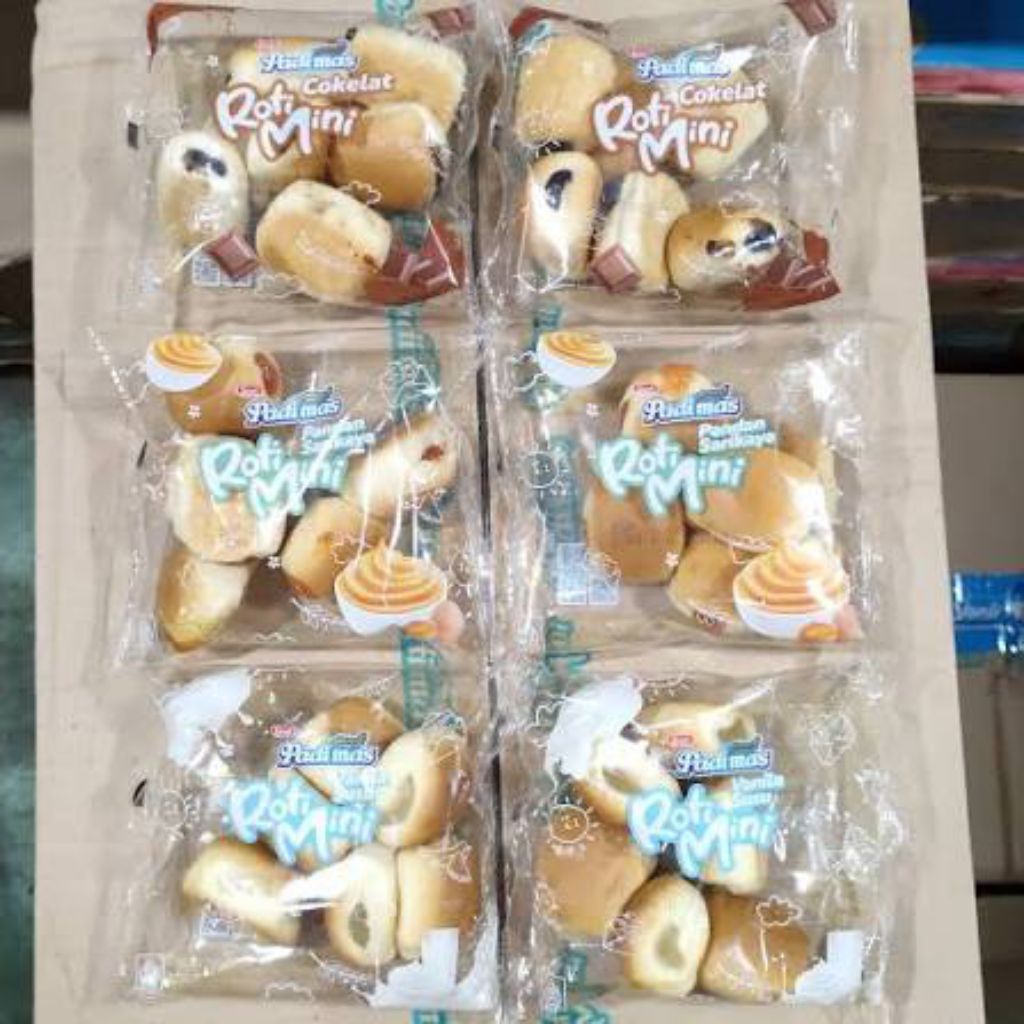 Padimas Roti Mini All Variant 55g 1 Pcs