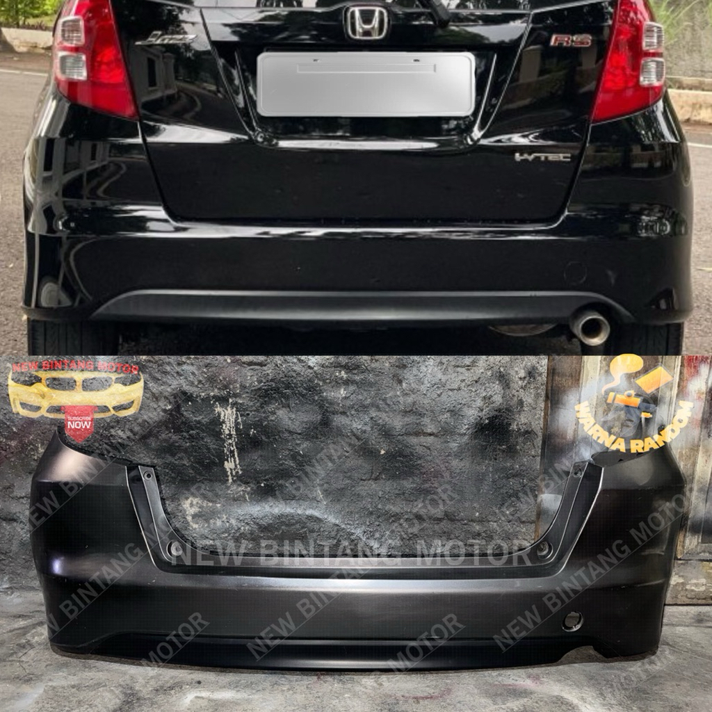 Bumper belakang honda jazz RS 2010 original