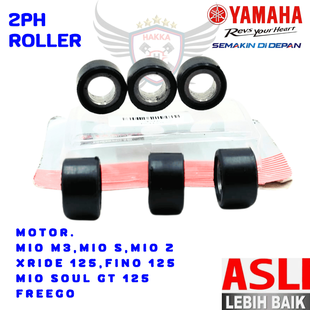 2PH ROLLER ORIGINAL YAMAHA MIO M3,ROLLER ORIGINAL YAMAHA MIO Z,ROLLER ORIGINAL YAMAHA MIO S,ROLLER O