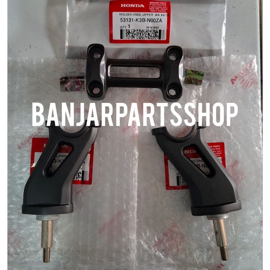 RAISER SET CB150X DUDUKAN STANG CB150X LAKOPAN STANG CB150X TAHANAN STANG CB150X ORIGINAL AHM