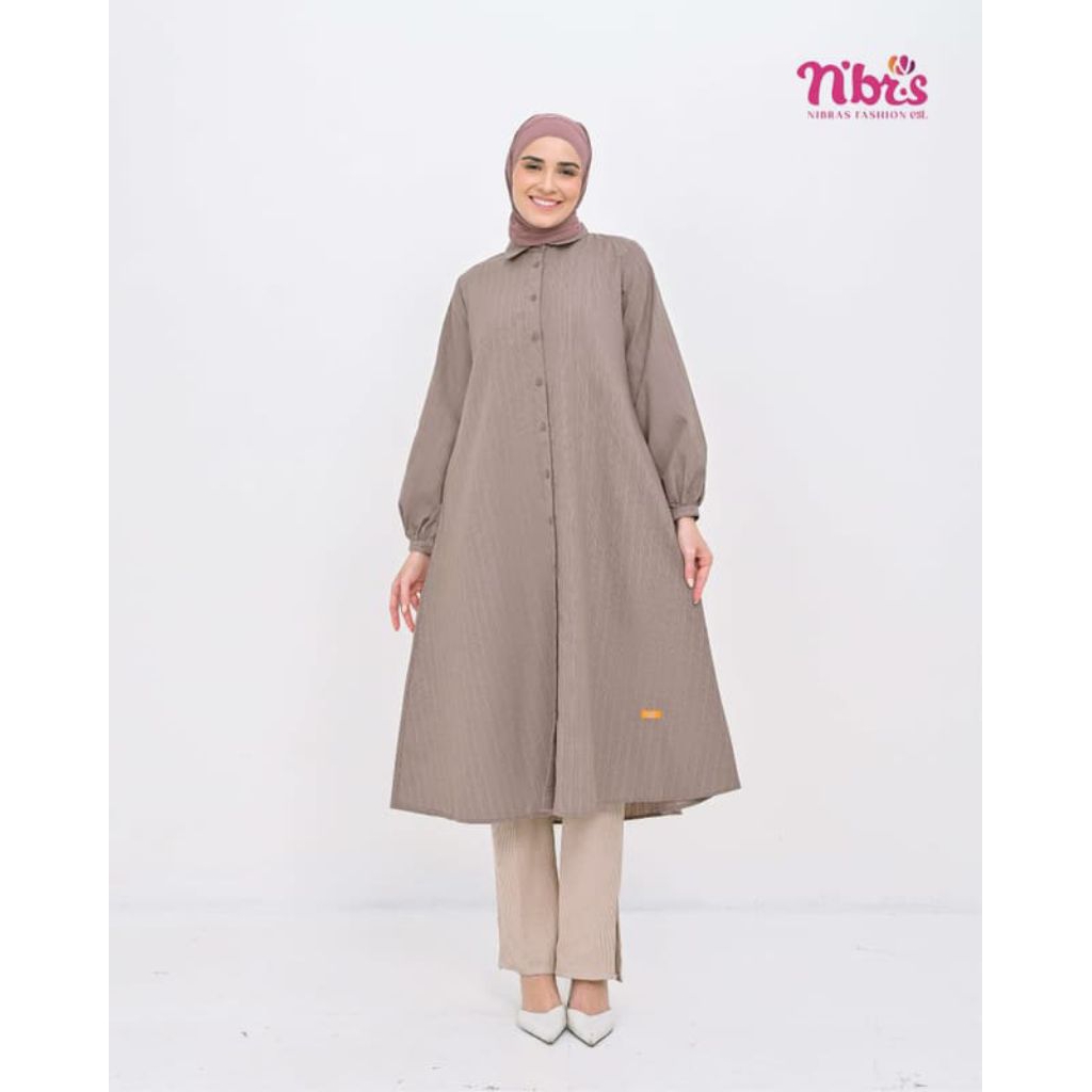 NIBRAS TUNIK || RESYA 91|| ATASAN TUNIK WANITA|| KEMEJA|| BY NIBRAS||