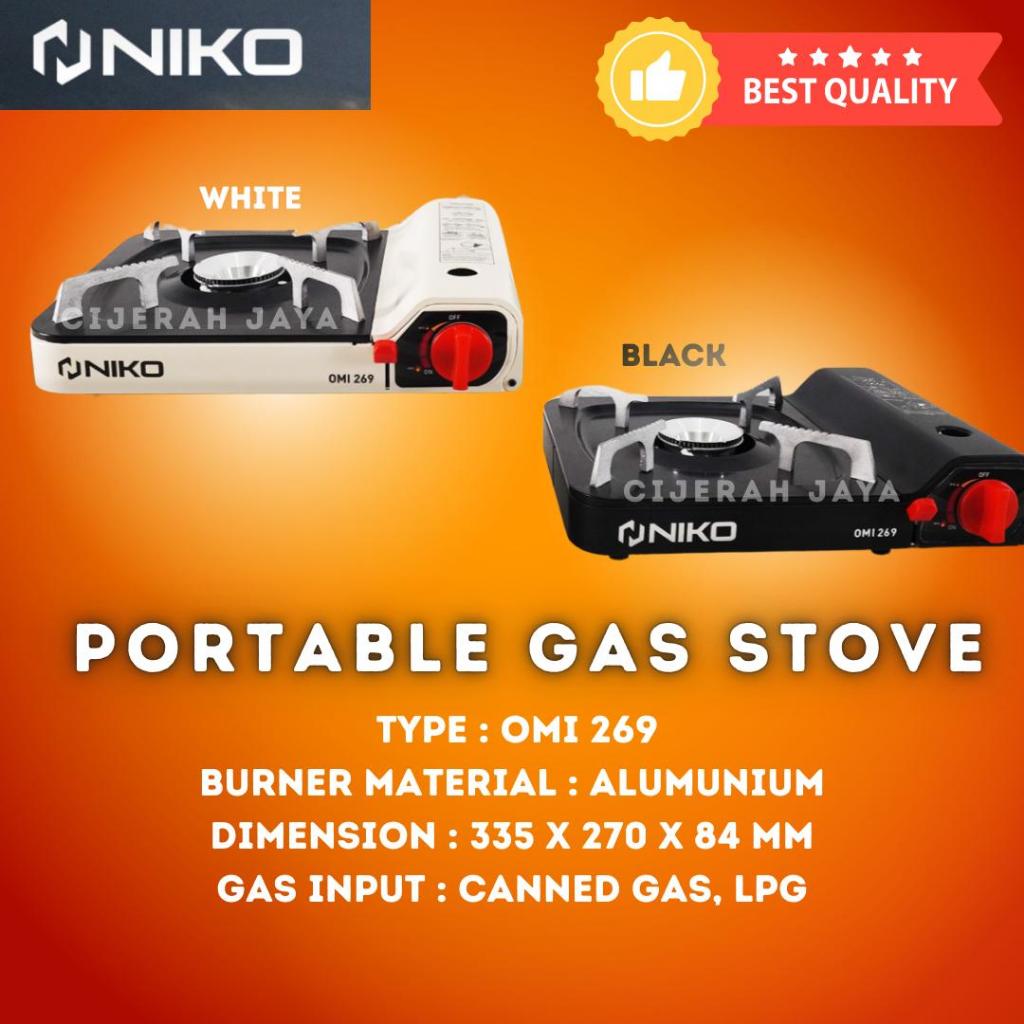 NIKO KOMPOR GAS PORTABLE CAMPING OMI 269 / KOMPOR GAS PORTABLE  / KOMPOR PORTABLE SERBAGUNA