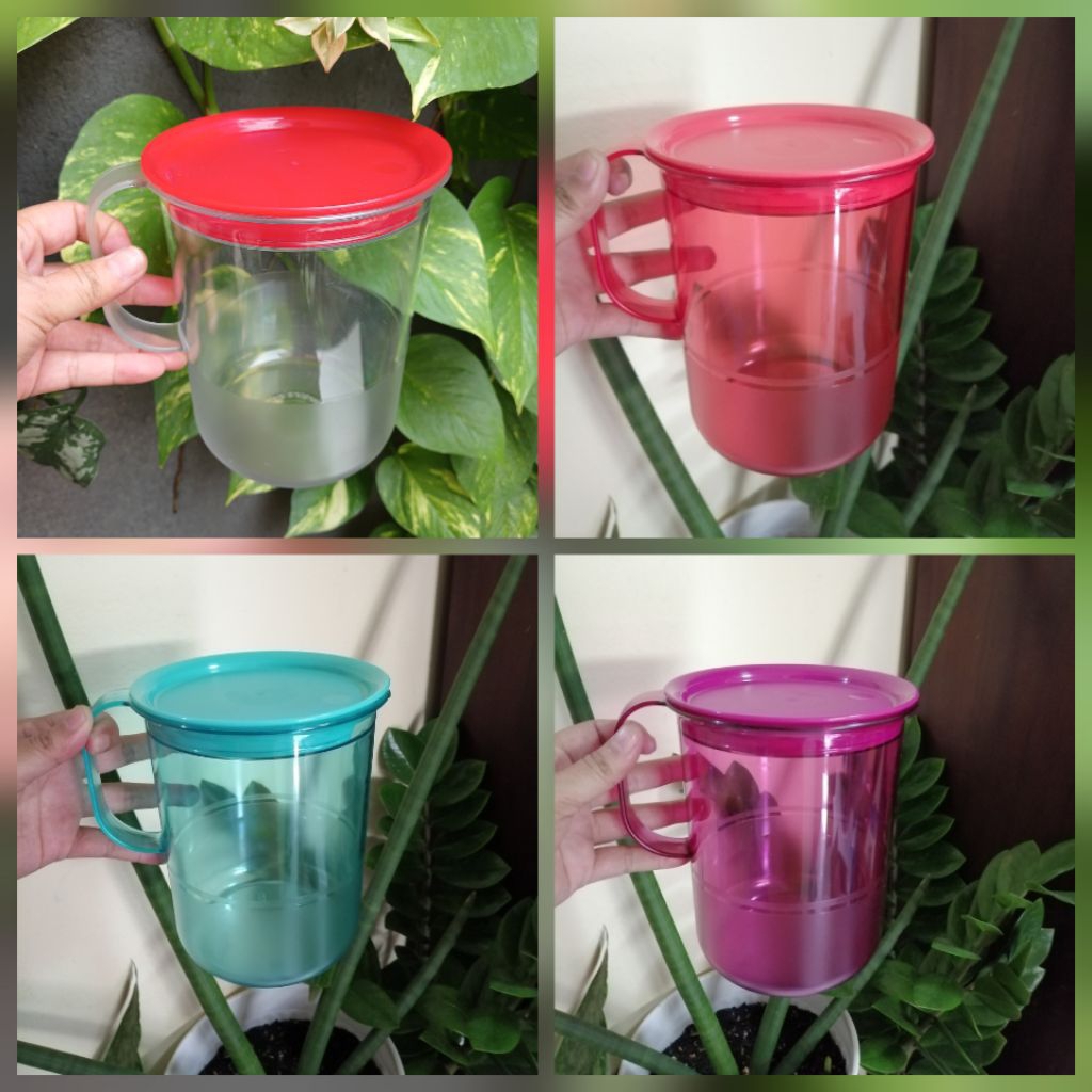 Pitcher  tupperware 2  liter/ crystaline pitcher / teko magenta / teko toska /teko pink / Lucky pitc