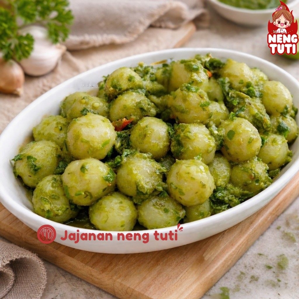 cimol goang / cimol sambal goang / cimola goang viral jajanan neng tuti