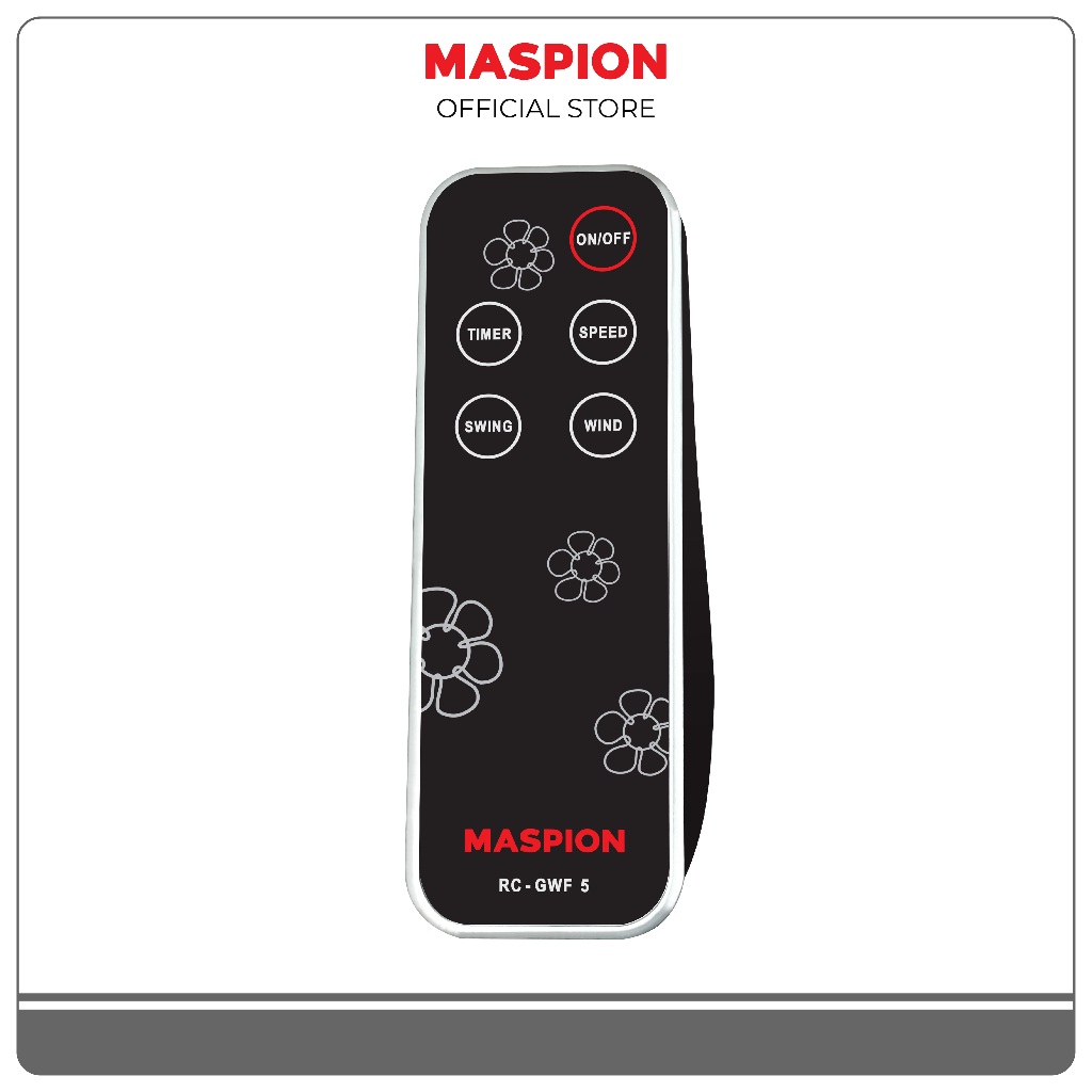 Maspion Electronic Sparepart Remote Control Kipas Angin