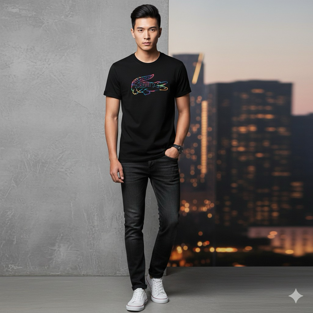 BAJU KAOS PRIA DISTRO CROCODIL KATUN 20s PREMIUM