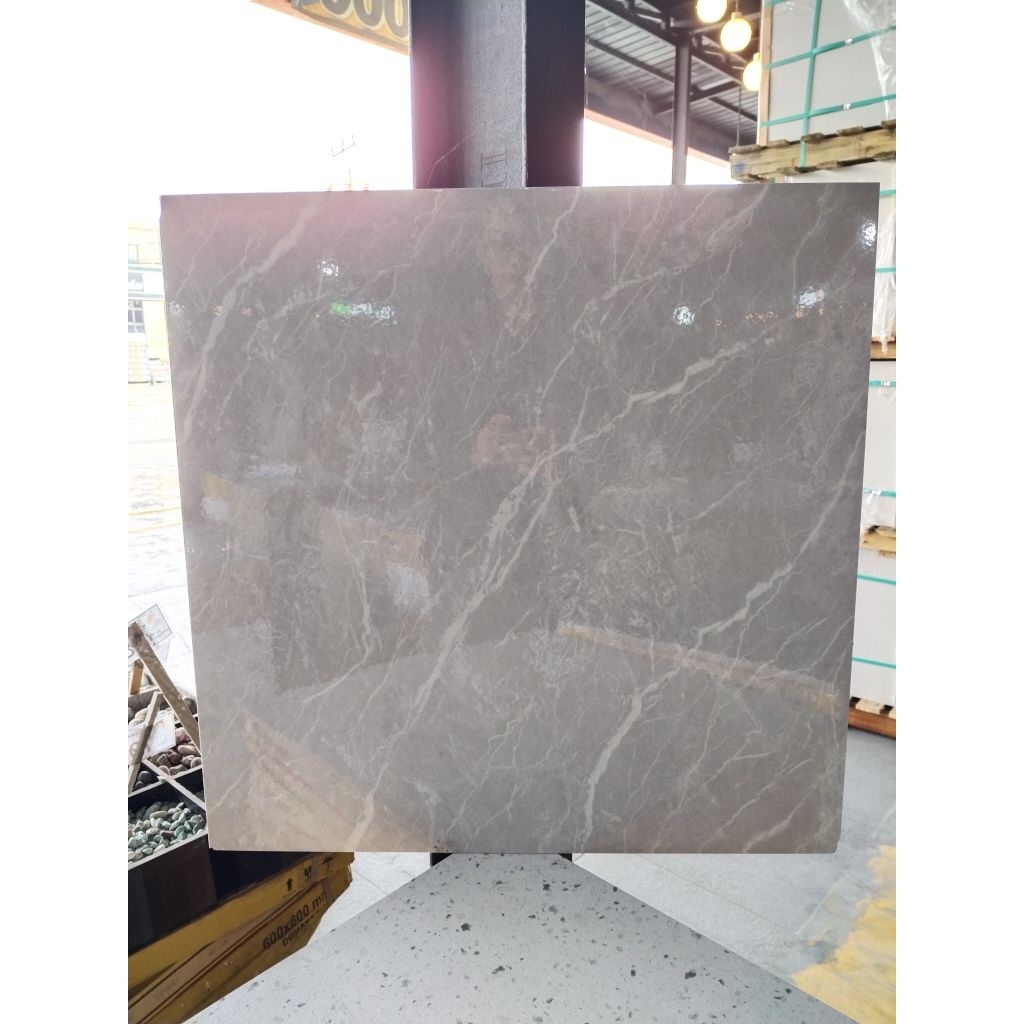 ARNA DAMARIS GREY - GRANIT POLISHED MOTIF MARBLE UK 60X60